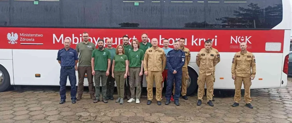 Strażacy z Pisza oddali 16 litrów krwi – lipcowa akcja krwiodawstwa